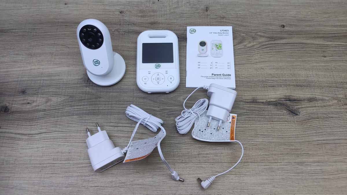 LeapFrog LF2423 Babyphone mit Kamera, 2,8 Zoll Video LCD Display, I41015