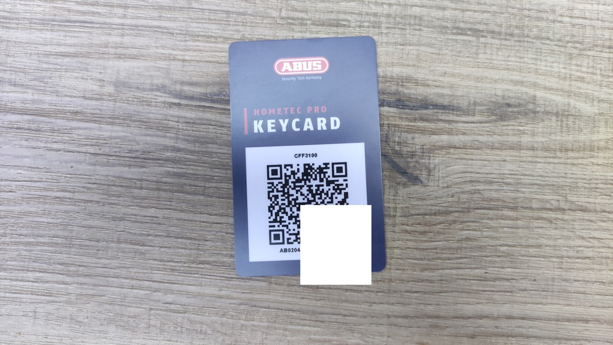 ABUS HomeTec Pro Bluetooth-Fernbedienung CFF3100, zum Öffnen der Haustür, I40877