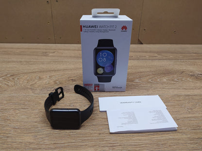 HUAWEI Watch Fit 2 Active Smartwatch YDA-B09S, schwarz, I39229