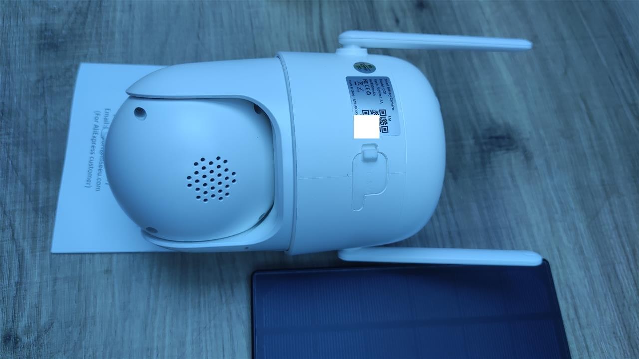 Hiseeu 3MP Überwachungskamera Aussen mit Solarpanel I34469