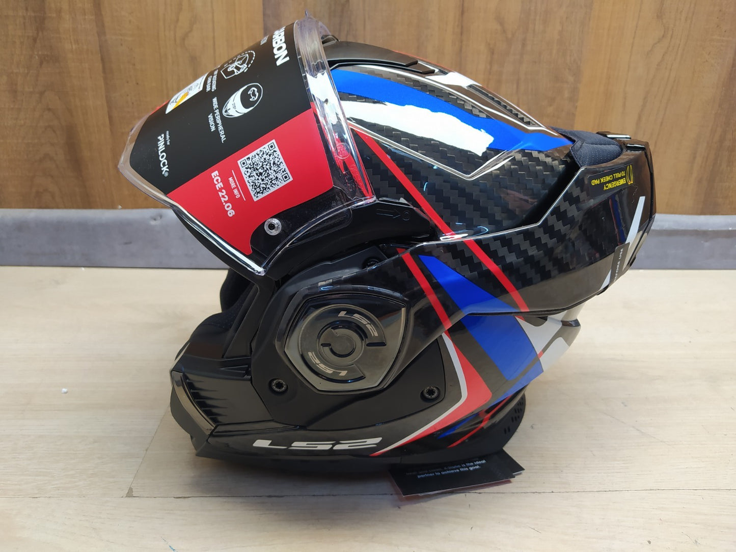 LS2 FF901 ADVANT-X Carbon Klapphelm Motorrad Größe L (59-60) I37615