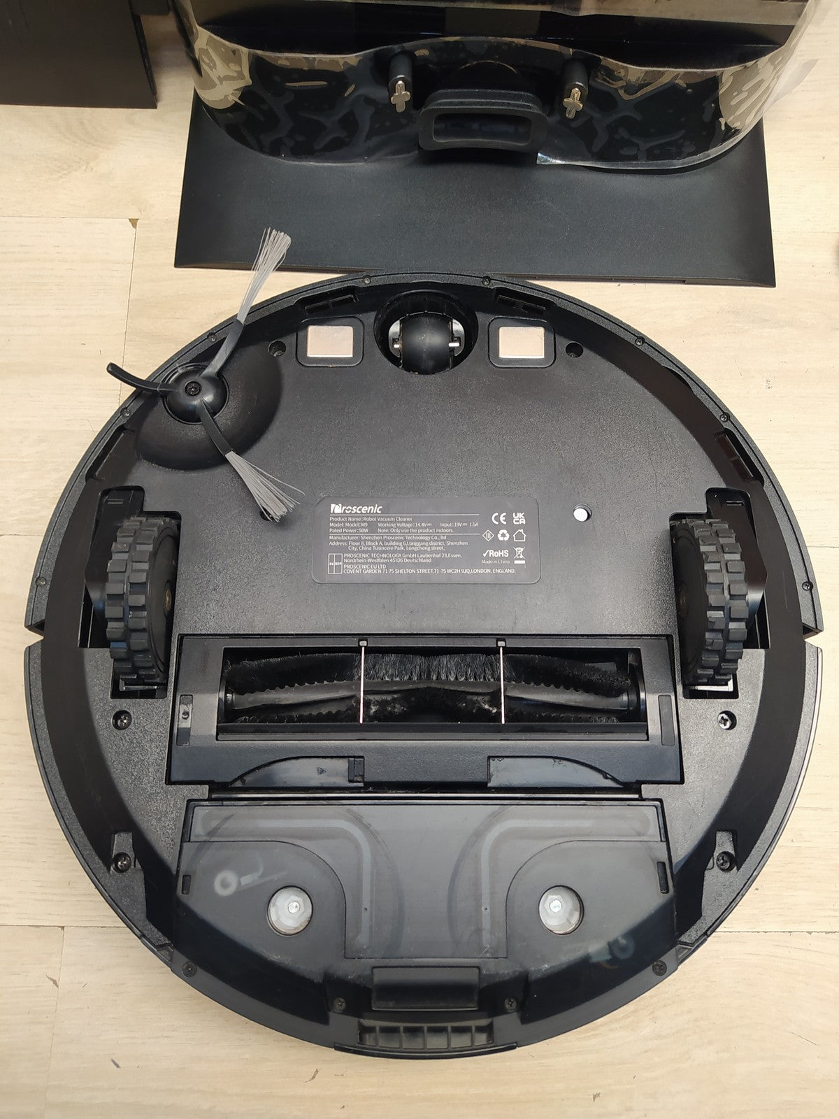 Proscenic M9 Saugroboter mit Wischfunktion, Absaugstation, I36431
