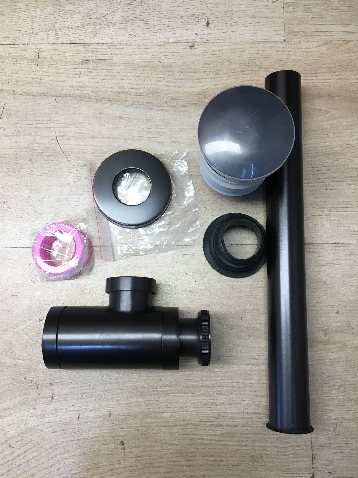 KINKIBOS EU-KB708103 Siphon mit Pop Up Ventil Ablaufgarnitur, I38530