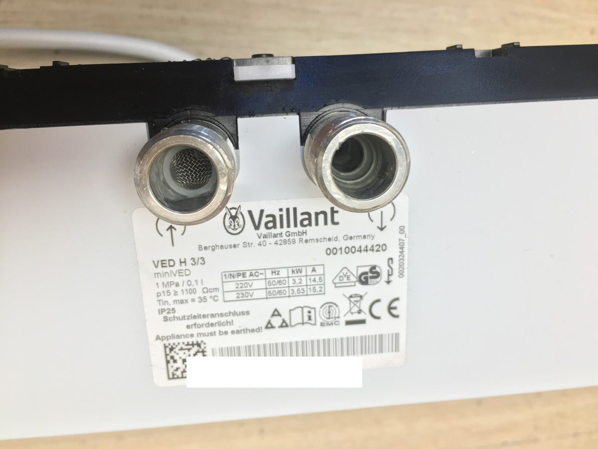 Vaillant Elektro-Durchlauferhitzer miniVED H 3/3 (0010044420), EEK: A, I40893