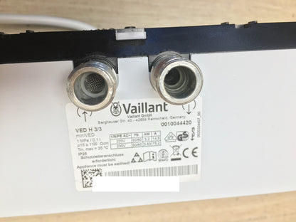 Vaillant Elektro-Durchlauferhitzer miniVED H 3/3 (0010044420), EEK: A, I40893