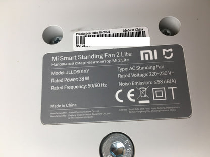 Xiaomi Mi Smart Standing Fan 2 Lite Tisch- & Standventilator, I37706