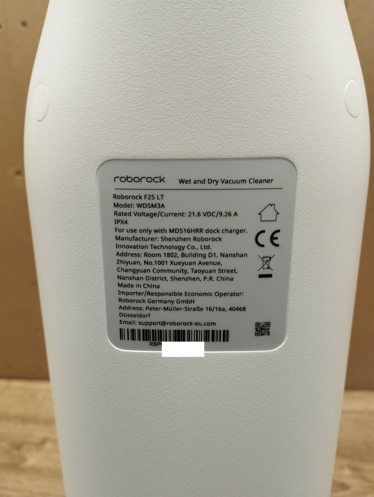 roborock F25 LT Nass-/Trockensauger WD5M3A, 20000Pa, I39486