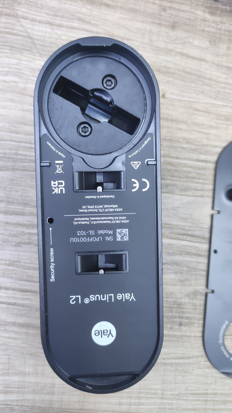 Yale Linus Smart Lock L2 Schwarz SL-103, Schlüsselloser Zugang, I41056