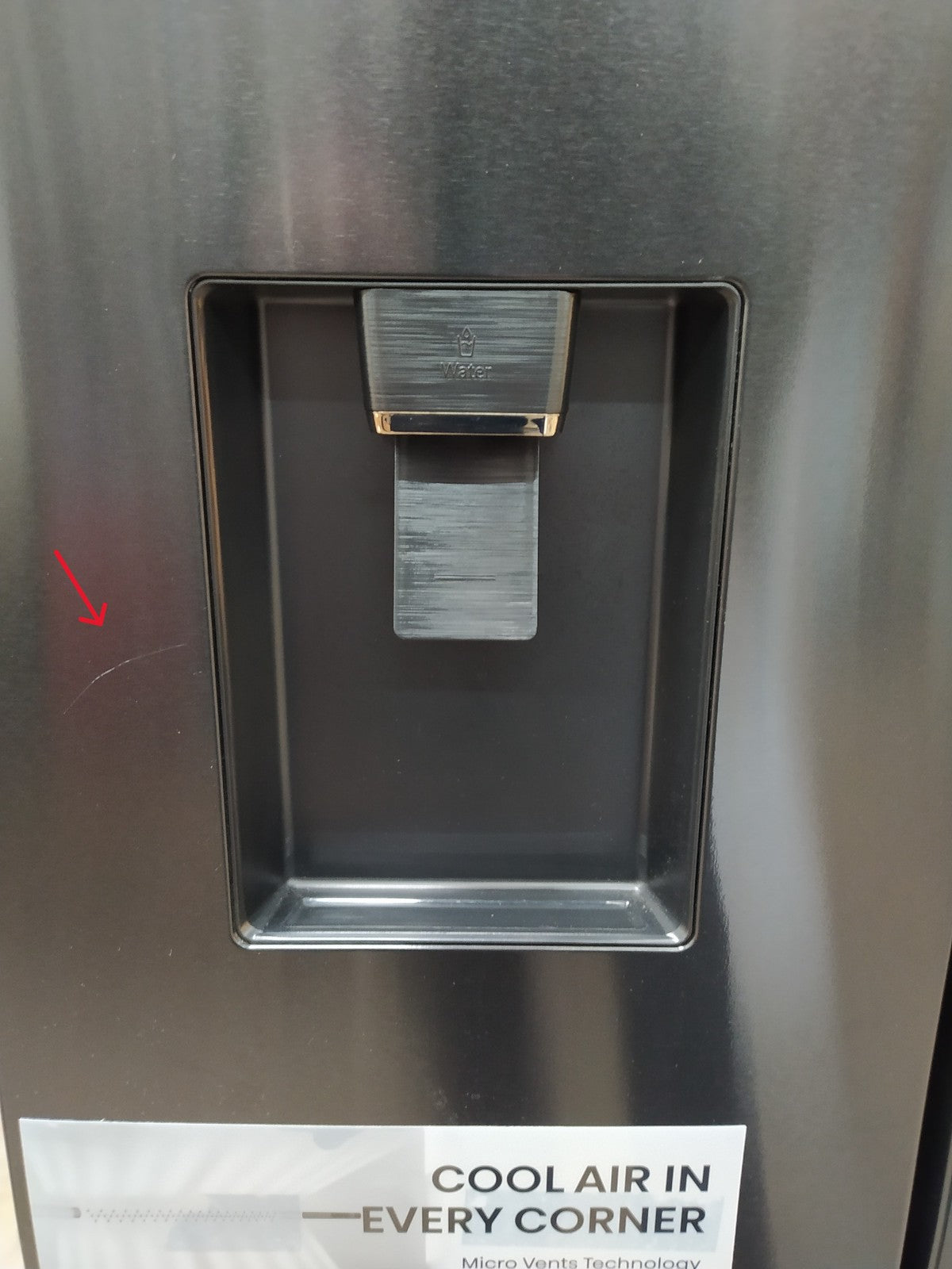 Hisense RF632N4WFE Kühlschrank Freistehend French Door 485 L NoFrost Schwarz