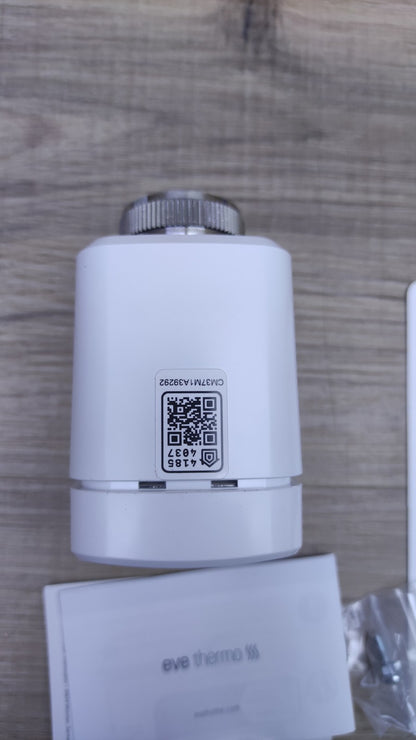 Eve Thermo Smartes Heizkörperthermostat mit LED-Display, I34681