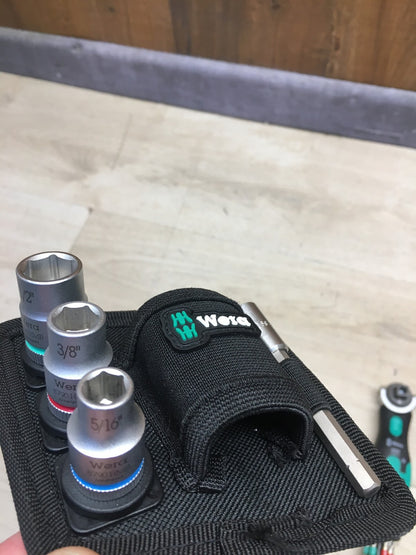 Wera 05004281001 Zyklop Pocket Set 2, Knarren Satz, 17-teilig, I39852