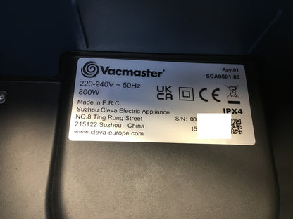 Vacmaster SCA0801 Waschsauger Teppichreiniger, 800W, I36566