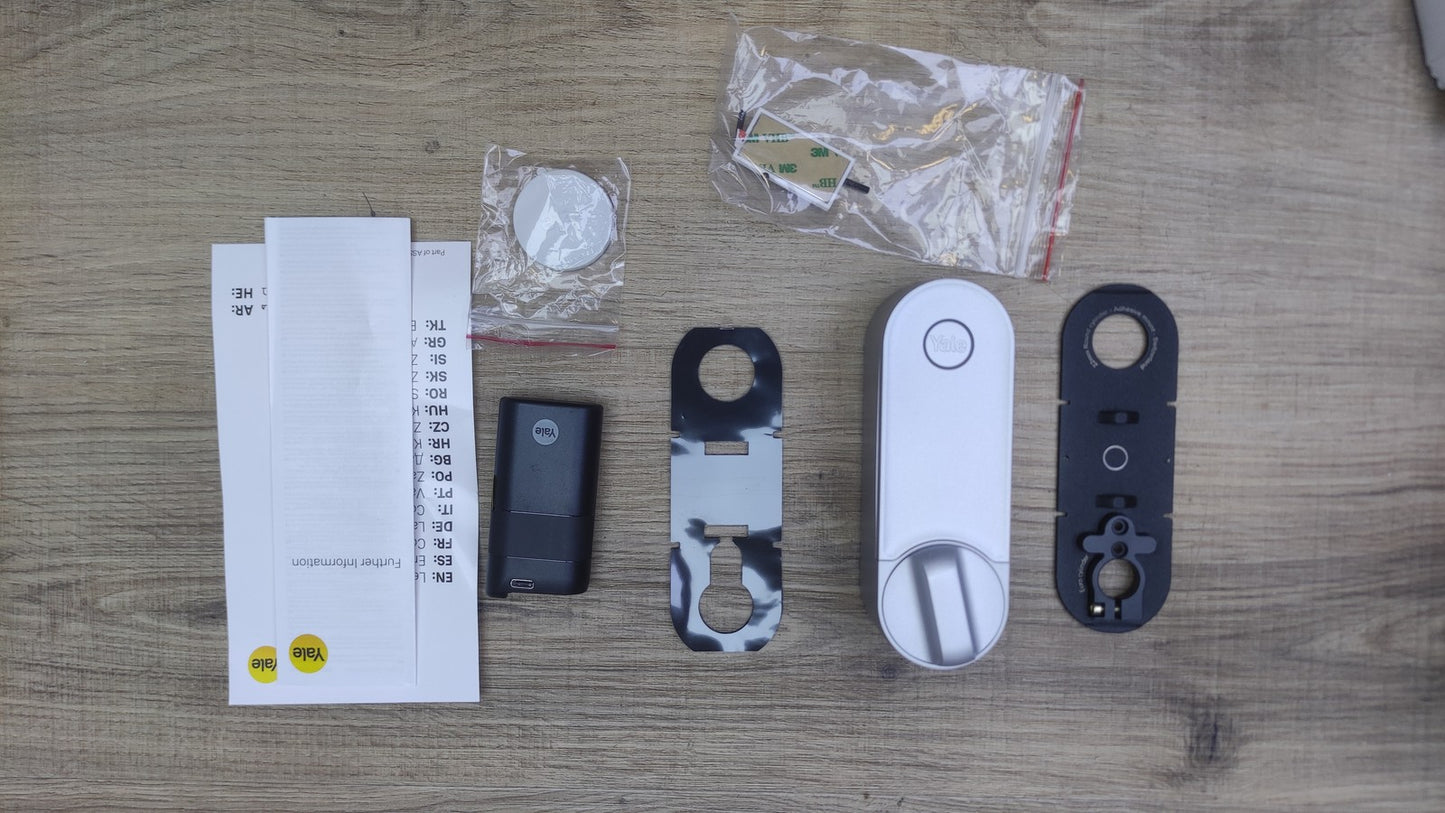 Yale Linus Smart Lock L2 Intelligentes Türschloss Silber SL-103, I38636