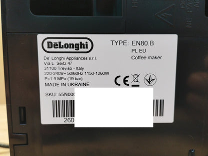 De'Longhi EN80.B Kaffeemaschine, schwarz, I39421