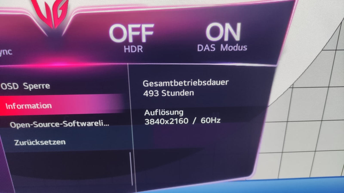 LG UltraGear OLED 4K 32GS95UV-B Monitor 31.46" 3840x2160 HDR NVIDIA G-Sync 240Hz