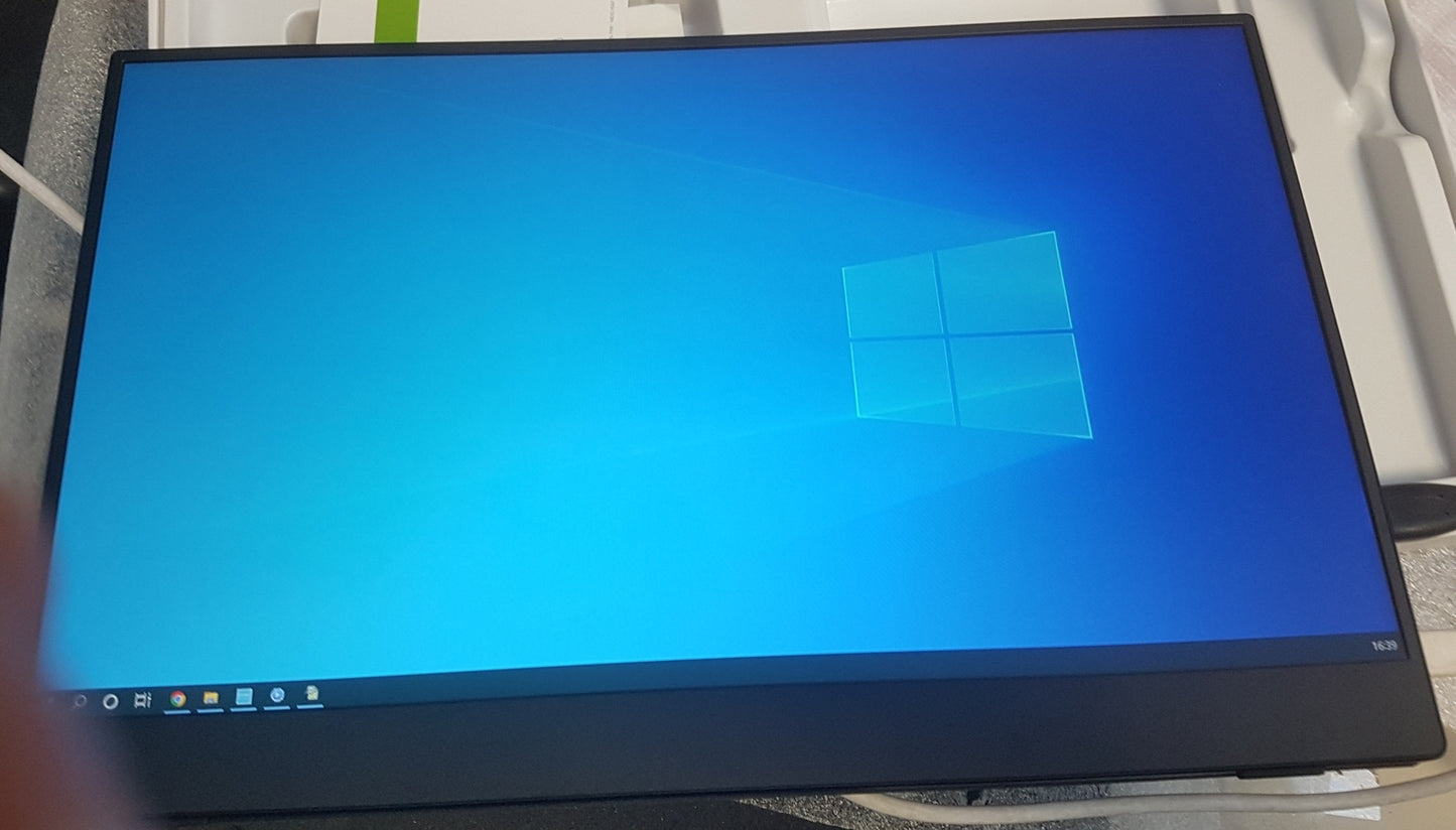 EVICIV Tragbarer Monitor 15,6" (M156F20) FHD 1920x1080 HDMI USB-C Lautsprecher