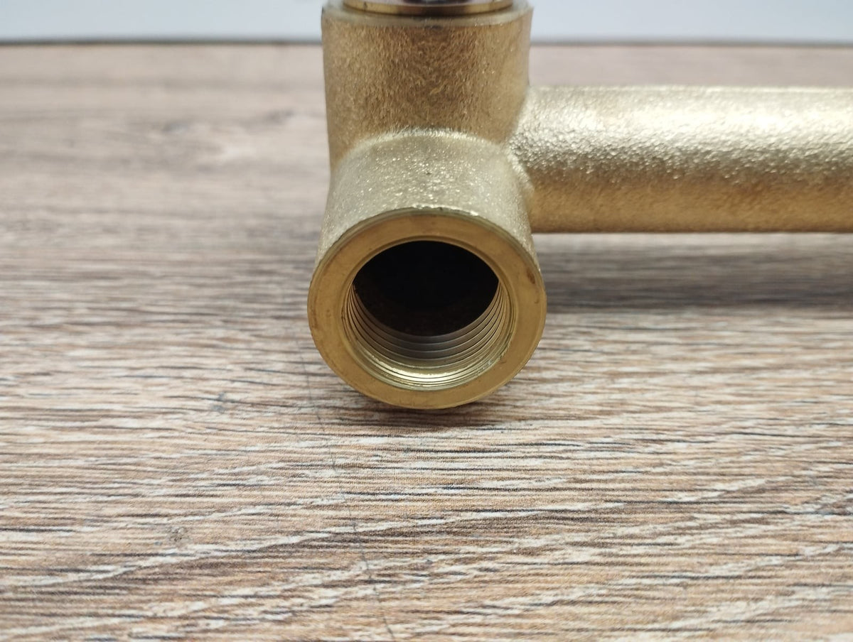 SUMERAIN SE1386CI Waschtischarmatur Chrom, Wasserhahn, Wandmontage