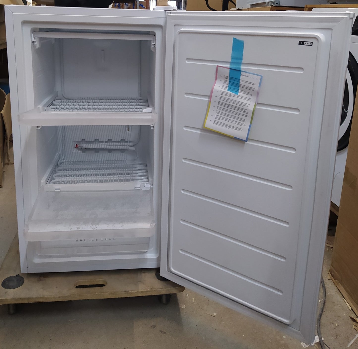 COMFEE RCU60WH2(E) 60L Gefrierschrank senkrecht 3 Fächer I34934