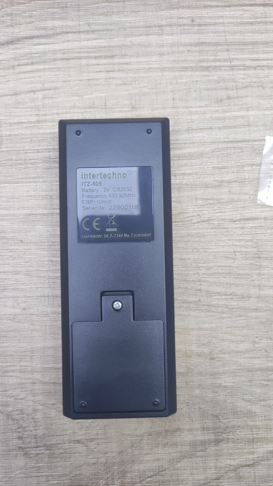 Intertechno ITZ-505  Funk-Fernbedienung mit Timer, I39170