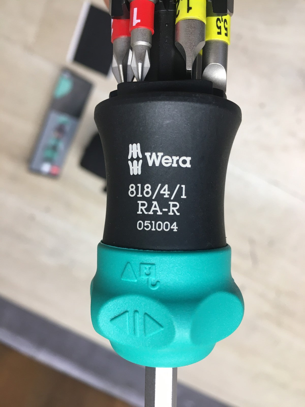 Wera 051004 RA-R Ratschenschraubendreher-Satz mit Tasche, 6-teilig, I38253