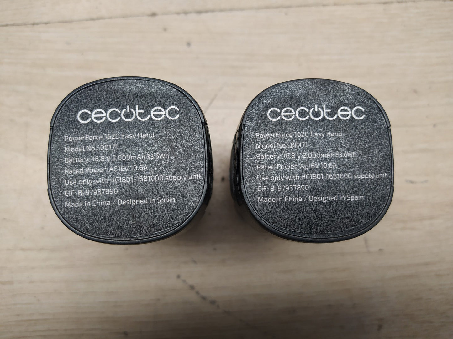Cecotec Akkuschrauber PowerForce 1620 Easy Hand, mit 2 Akkus 16V 2,0Ah, I37843