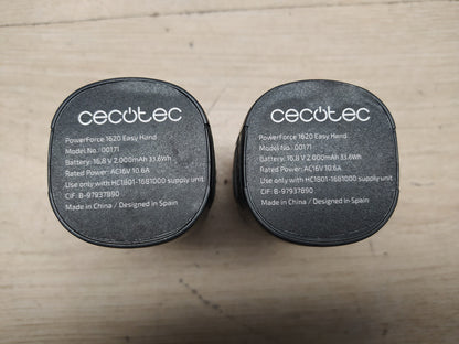 Cecotec Akkuschrauber PowerForce 1620 Easy Hand, mit 2 Akkus 16V 2,0Ah, I37843