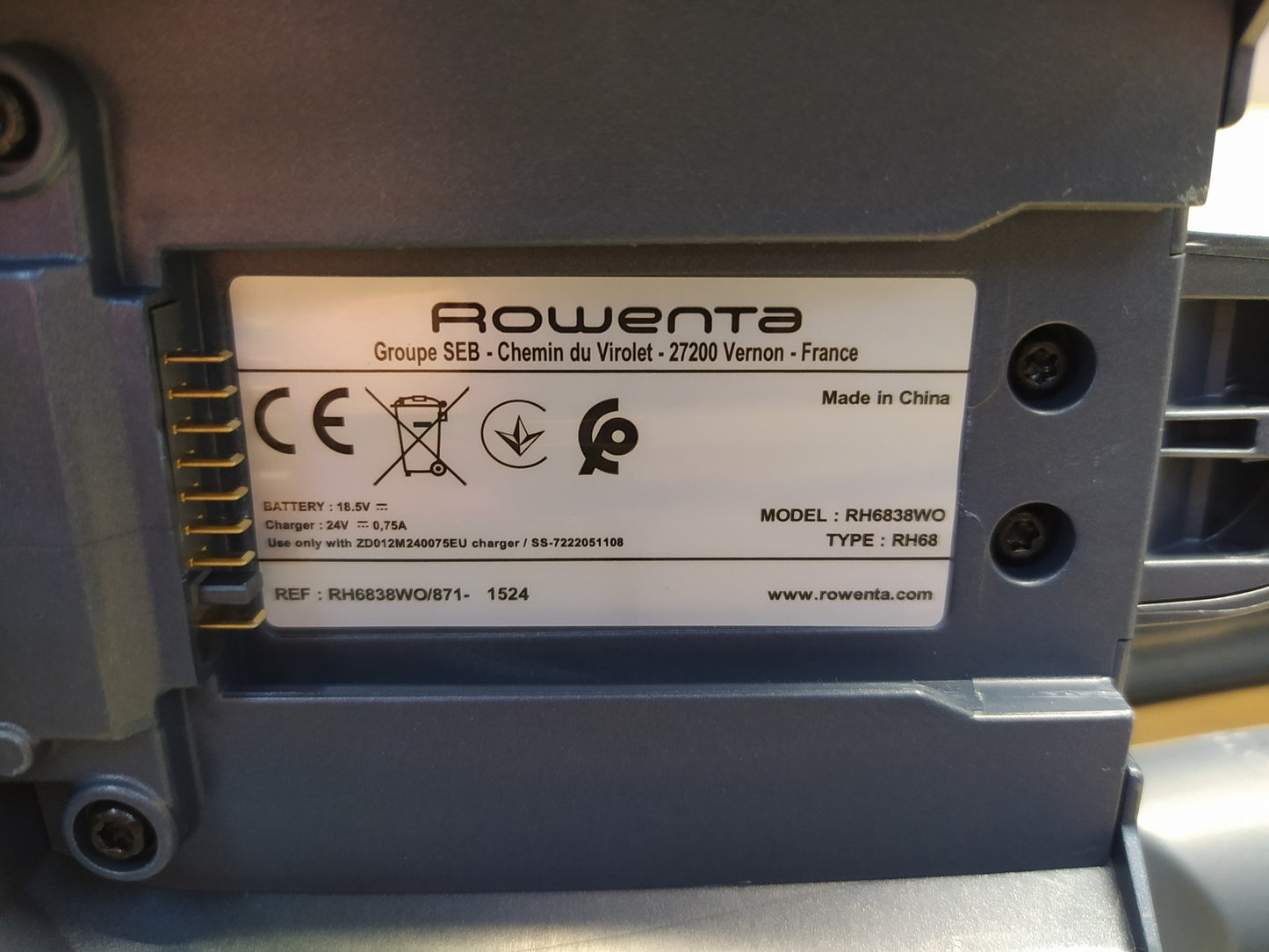 Rowenta X-Pert Akku-Staubsauger RH6838WO, I36405