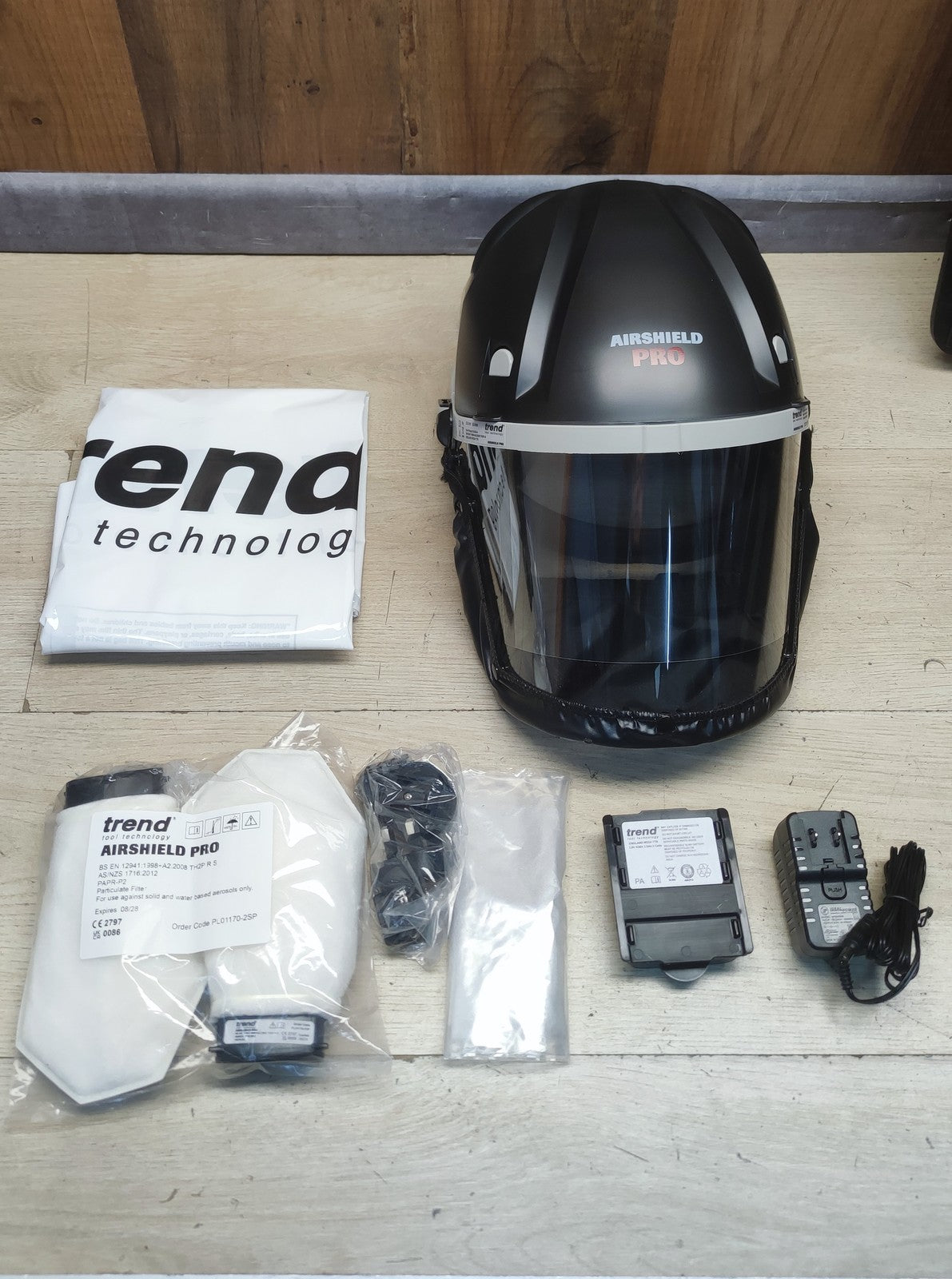 TREND Airshield Pro Atemschutzmaske AIR/PRO/EUR, 52-62 cm, I38206