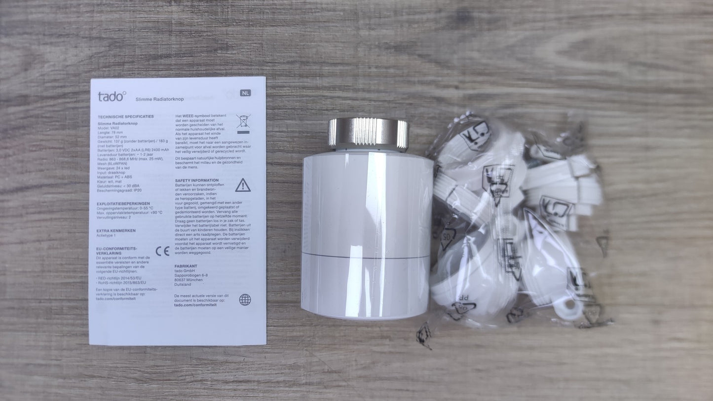 tado Add-on Smart Heizkörper-Thermostat, I38691