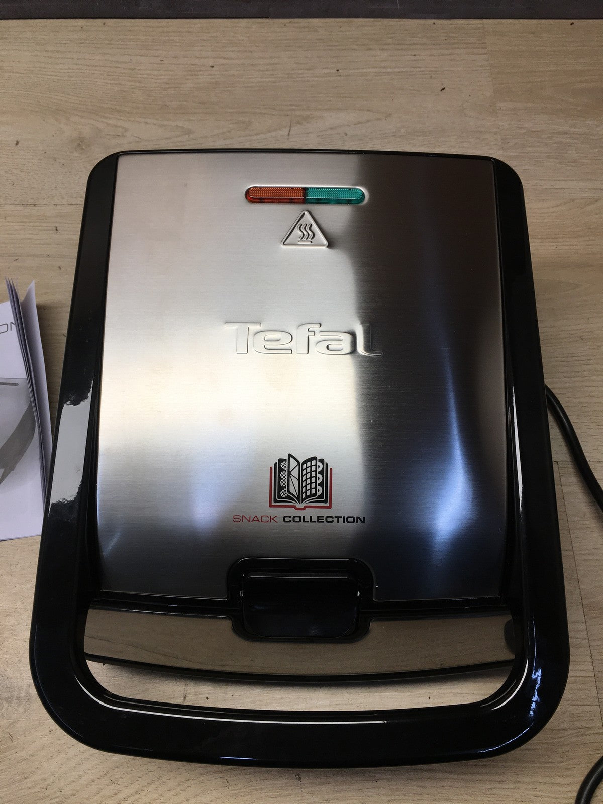 Tefal SW853D12 Snack Collection Waffeleisen und Sandwiches 700 W, I36098