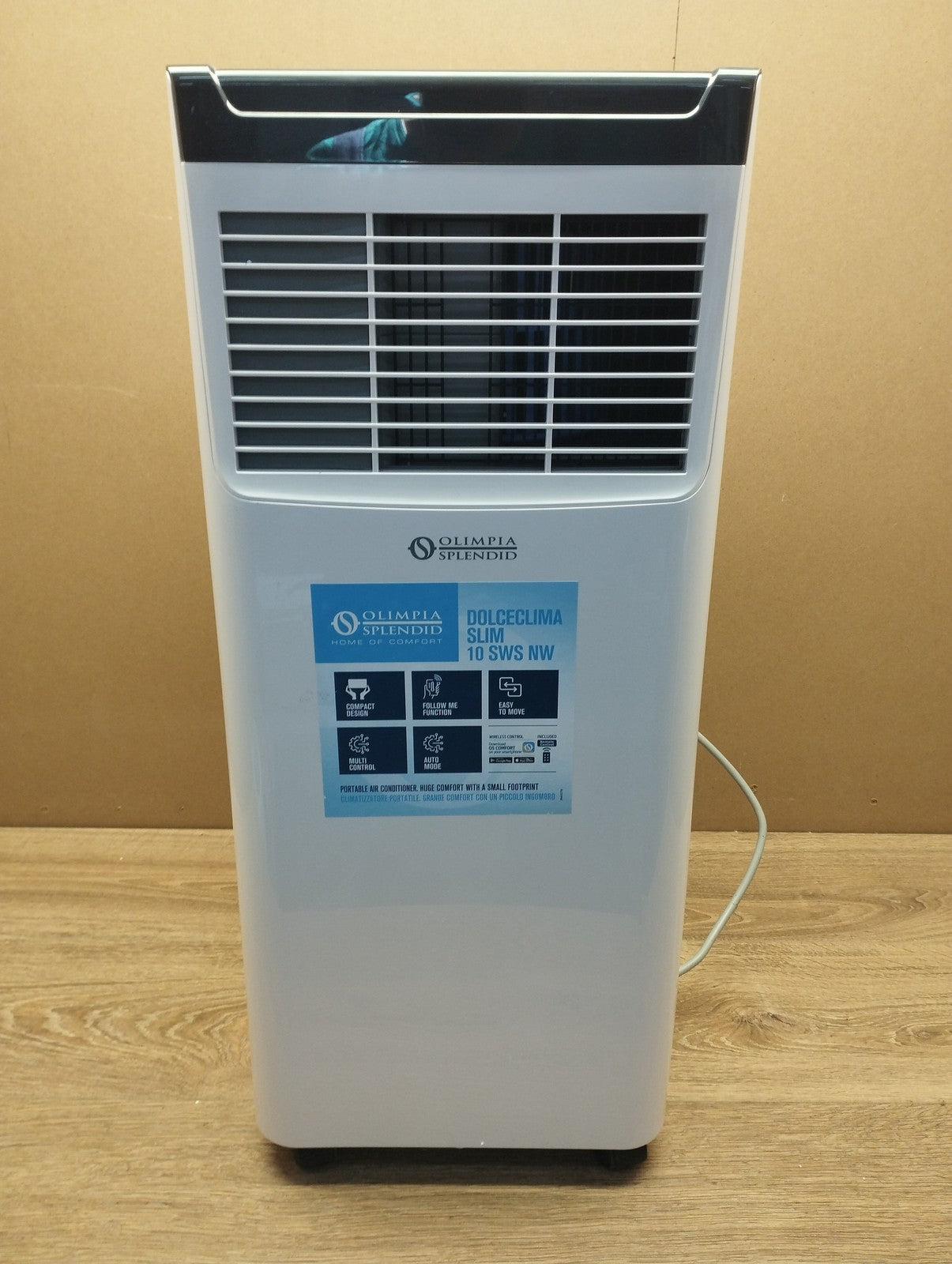 Olimpia Splendid Dolceclima Slim 10 SWS WiNW Tragbare Klimaanlage 02575 I39622