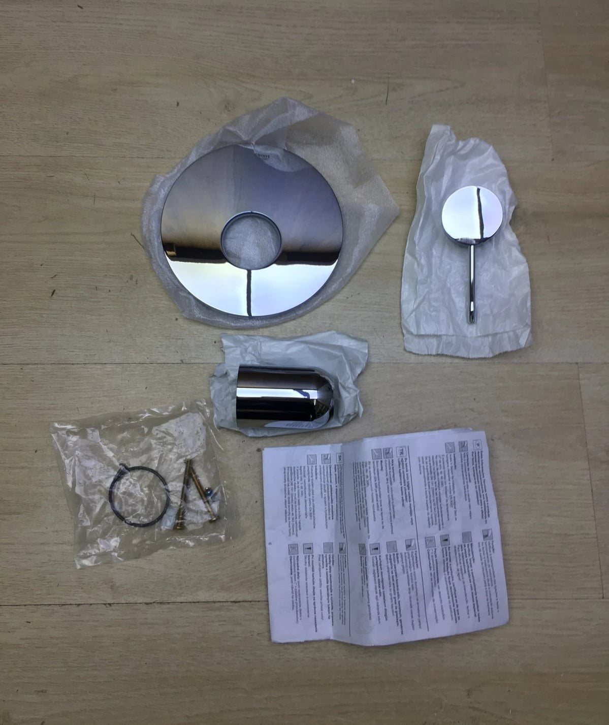 GROHE Essence Brausearmatur 19286001, Set ohne Unterputzkörper