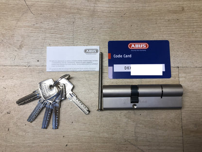 ABUS Profilzylinder D6X 40/60 mit 5 Schlüsseln, I38740
