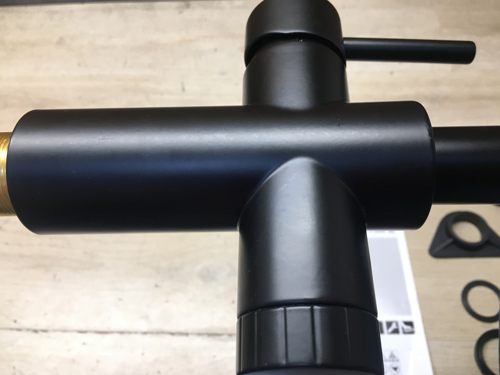 BLANCO CATRIS-S Flexo Filter Küchenarmatur, Wasserhahn, schwarz matt, I38640