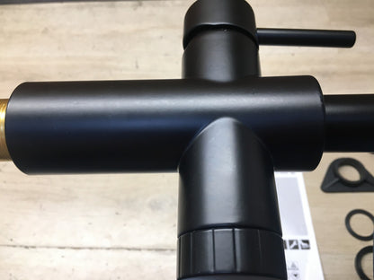 BLANCO CATRIS-S Flexo Filter Küchenarmatur, Wasserhahn, schwarz matt, I38640