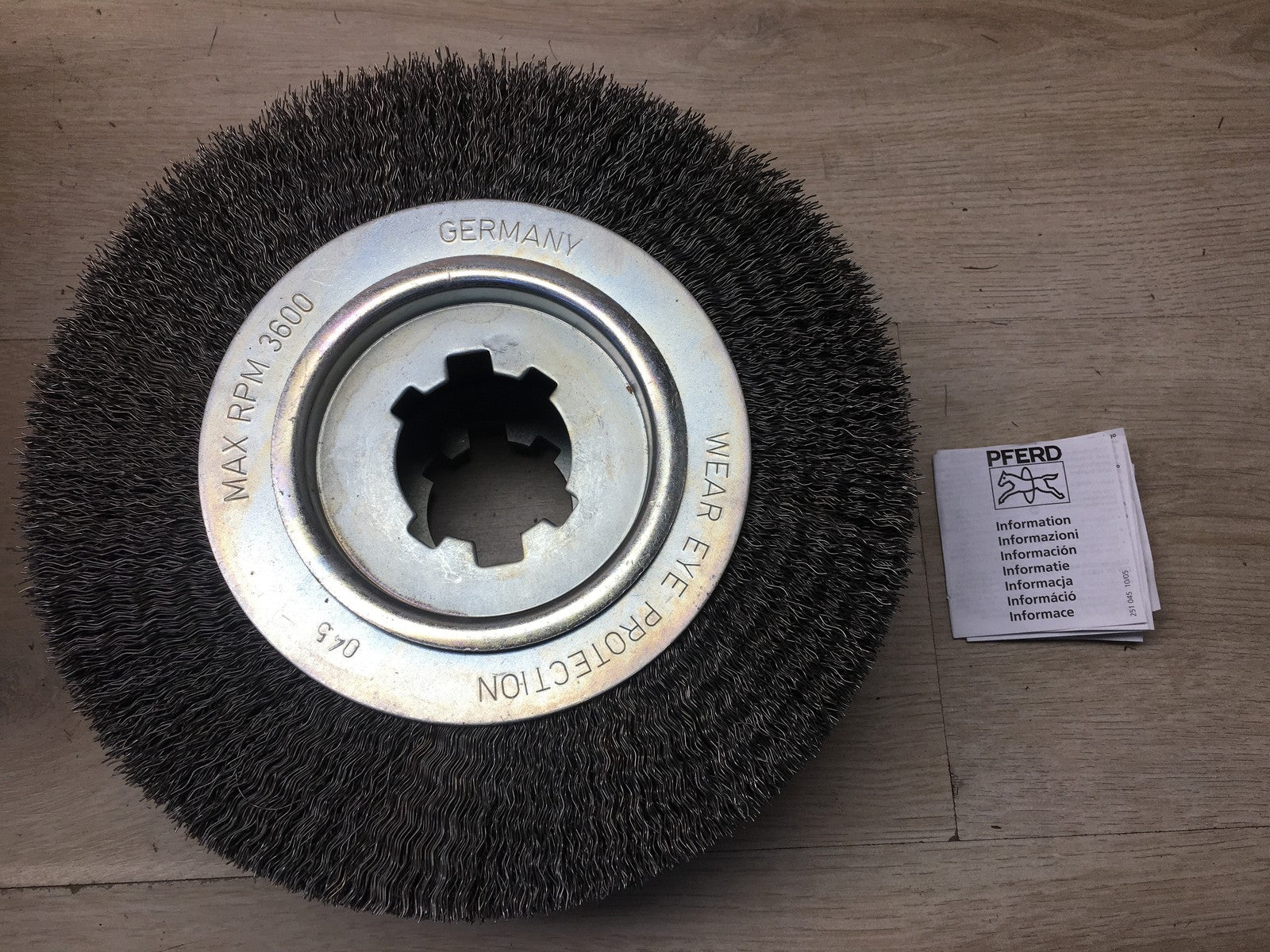 Pferd 43506821 Bürste RBU 250100/50,8 ST 0,50 SG, I36789