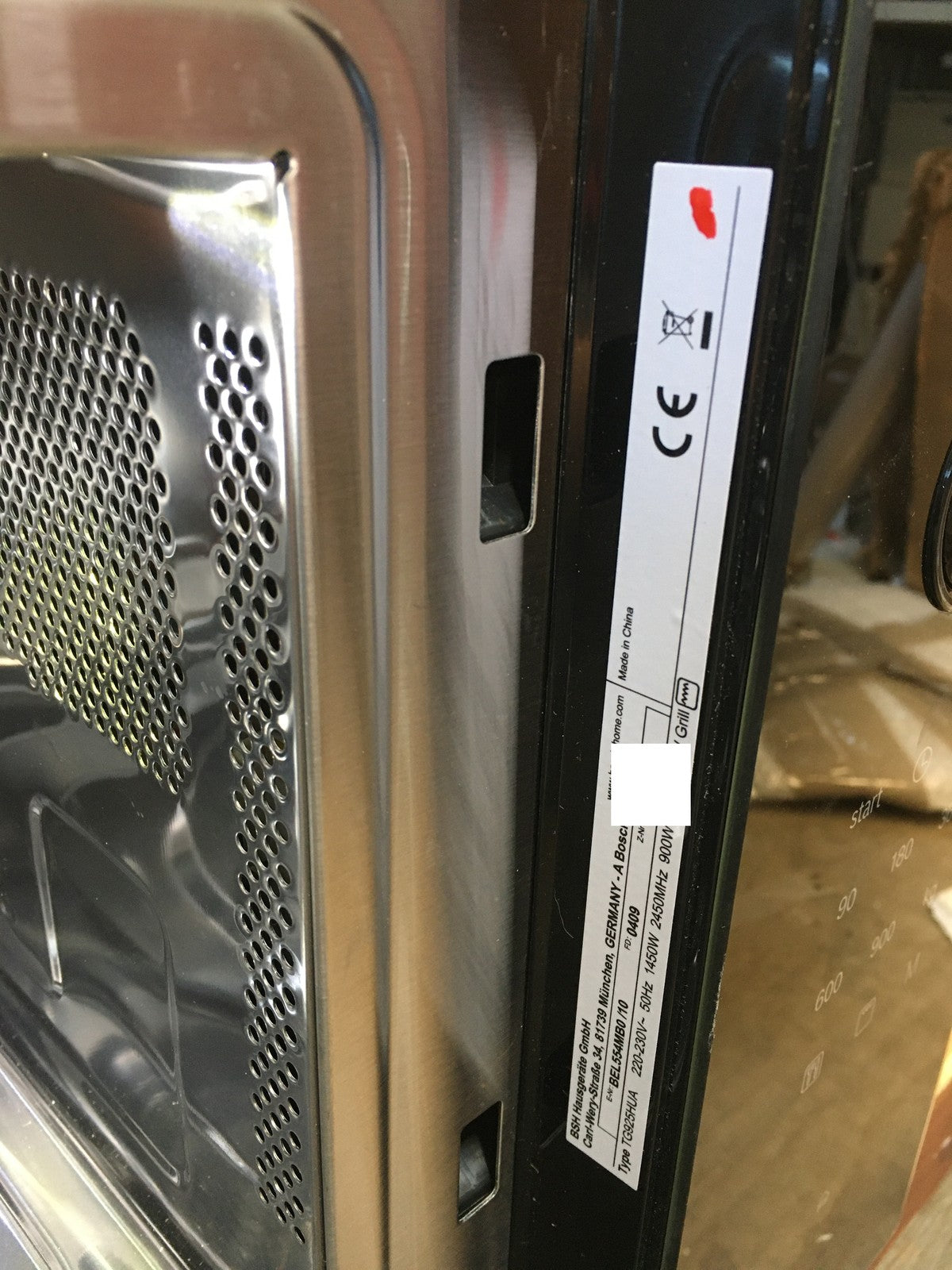 Bosch BEL554MB0 Einbau-Mikrowelle, 38 x 59 cm, 900 W, I39770