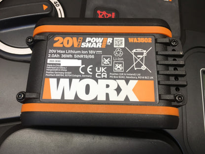 WORX Landroid Vision M550 Mähroboter ohne Begrenzungskabel WR205E, I38303