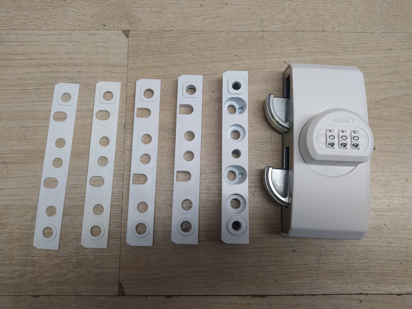 ABUS Fenster-Zusatzsicherung FTS106, Fensterschloss mit Zahlencode, I37227