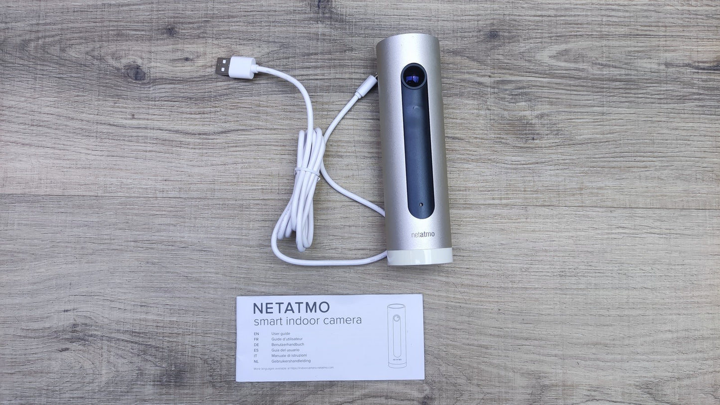 Netatmo Welcome WLAN Kamera mit Gesichtserkennung NSC01, I35966