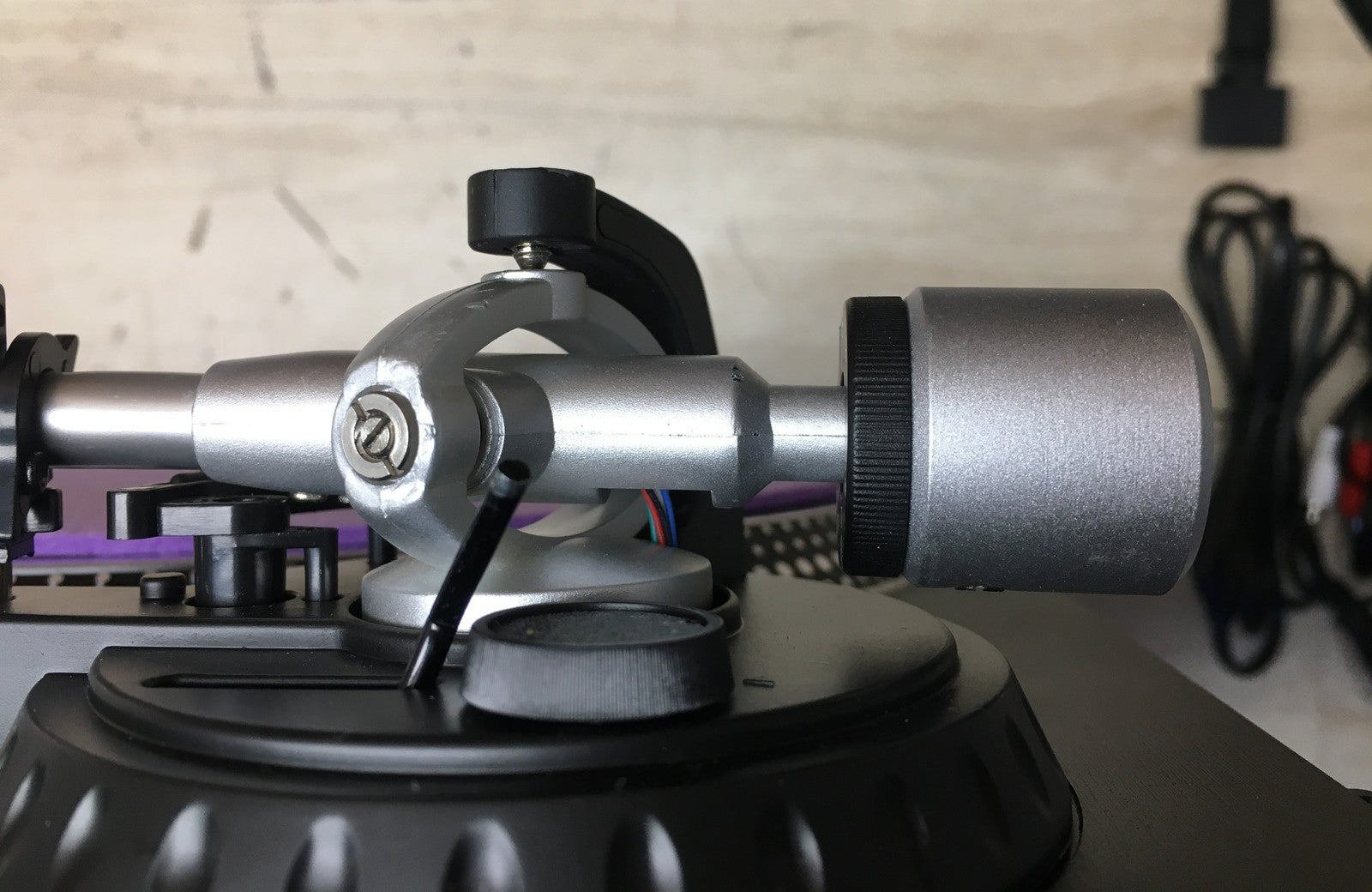 Glorious VNL-500 USB Plattenspieler Quarzgesteuert Direktantrieb USB 33 1/3 45