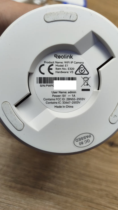 Reolink E1 Überwachungskamera innen E320, weiß, I40029