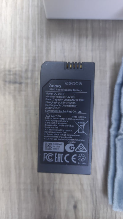 Aqara Smart Lock U200 Smartes Türschloss (mit Fingerabdruck), Matter, I39188