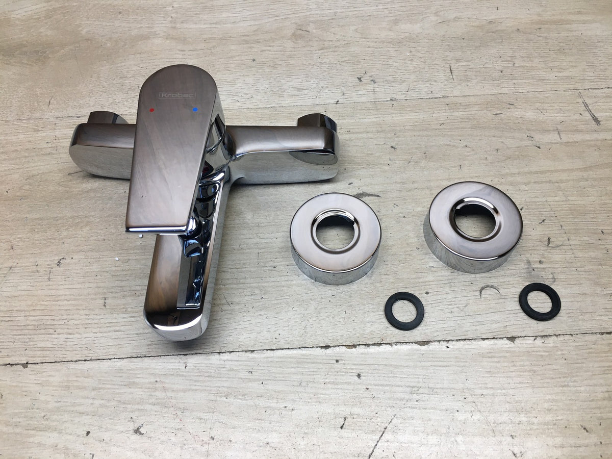 Krobec Wannen-Dusch-Armatur, Wandmontage, I40684