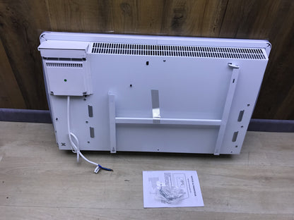Carrera HW15GT41T Heizkörper Keramik Glas 1500 W weiß LCD, I27856