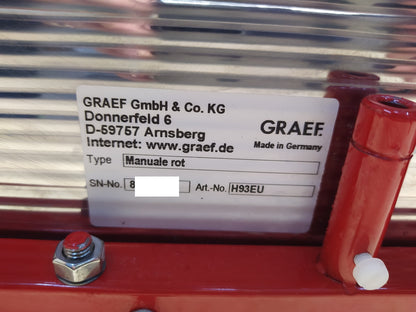 GRAEF H93EU Manueller Allesschneider, I36249