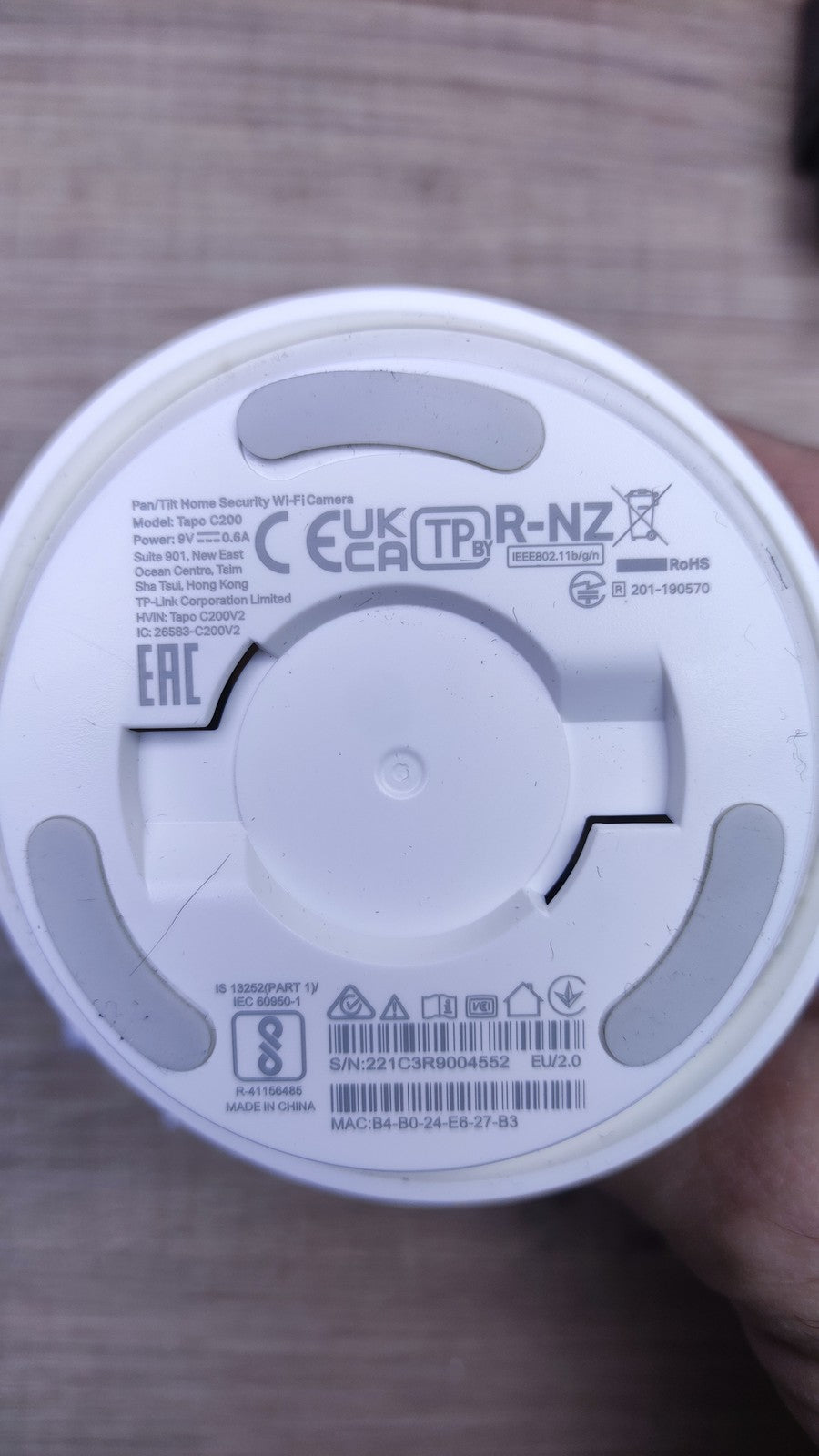 TP-Link Tapo C200 Überwachungskamera innen FHD 1080P I36594