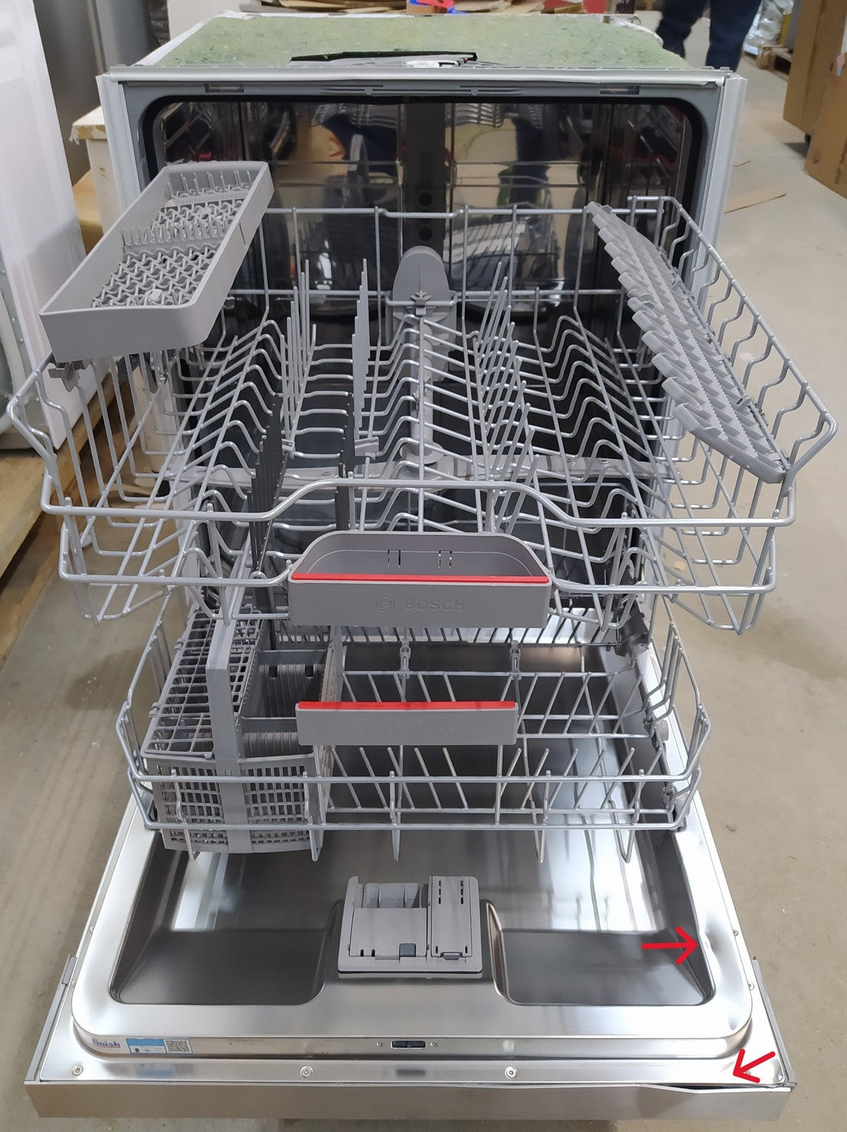 Bosch SMI4ETS08E Geschirrspüler Einbaugerät intergrierbar 60cm, EEK:B LESEN !!!