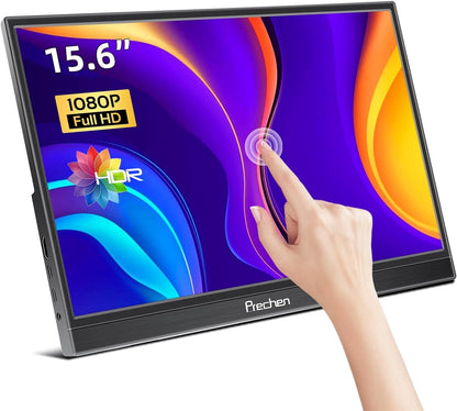 Prechen Tragbarer Touch Monitor 15,6" (HD156) 1920x1080 USB-C HDMI Lautsprecher