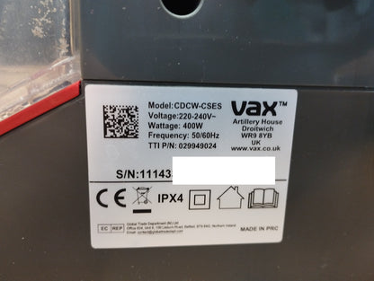 Vax SpotWash Teppich- und Polsterreiniger CDCW-CSES, I39514